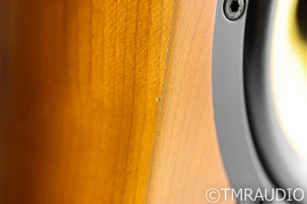 B&W Nautilus 805 Bookshelf Speakers; Cherry Pair