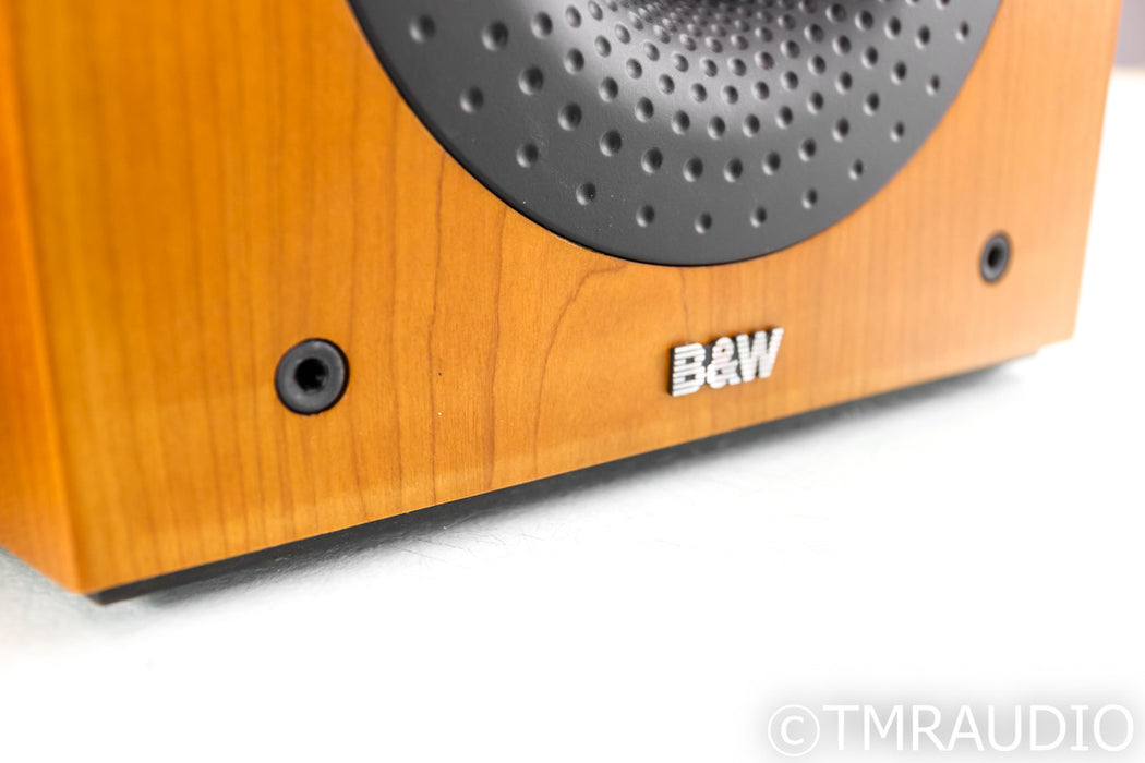 B&W Nautilus 805 Bookshelf Speakers; Cherry Pair