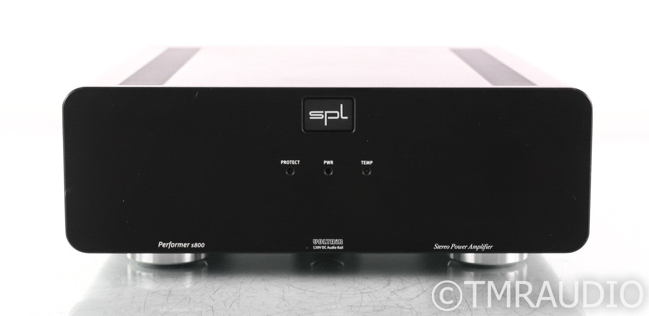 SPL Performer s800 Stereo Power Amplifier; S-800; Black (Open Box)