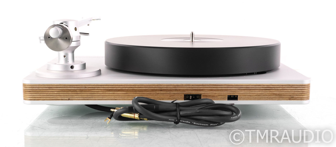 Clearaudio Performance DC Wood Belt Drive Turntable; Tracer Tonearm; Silver