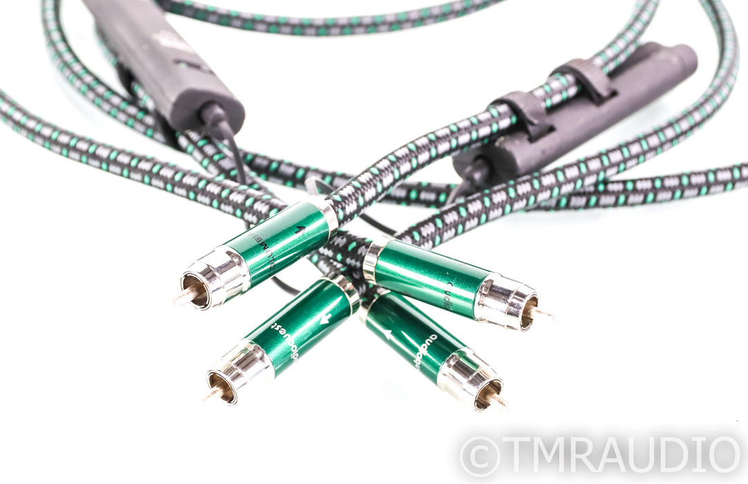 AudioQuest Columbia RCA Cables; 2m Pair Unbalanced Interconnects; 72v DBS