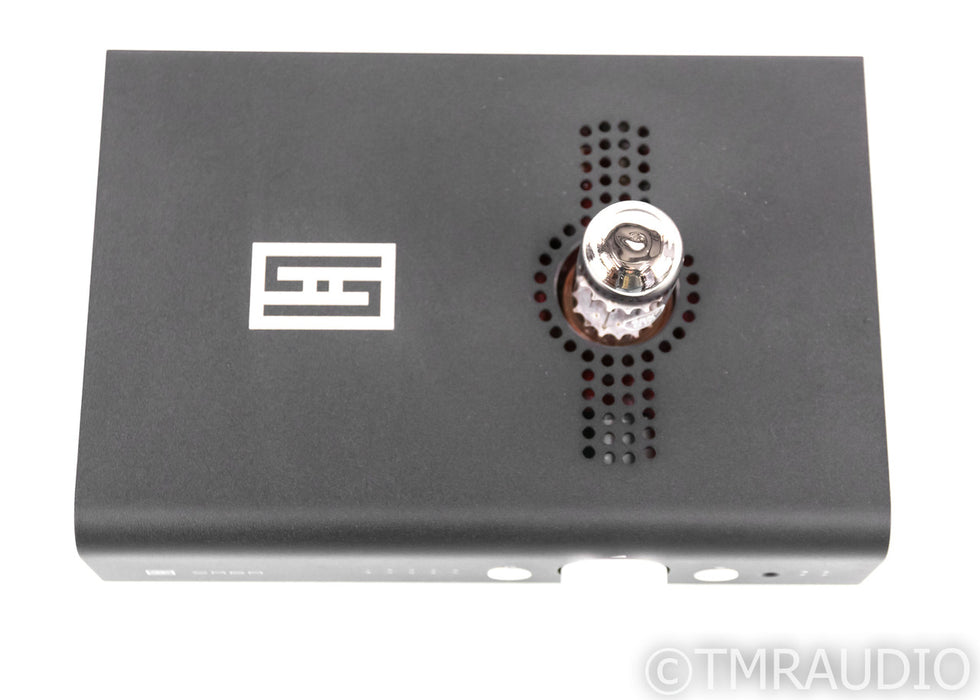 Schiit Saga+ Stereo Tube Hybrid Preamplifier; Remote (Very low hours)