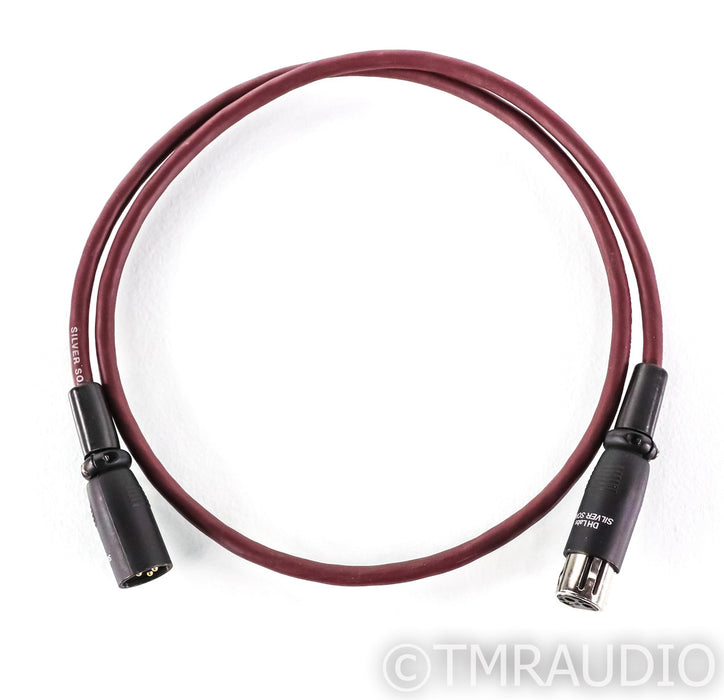 DH Labs Silver Sonic D-110 XLR Digital Cable; Single 1m AES/EBU Interconnect