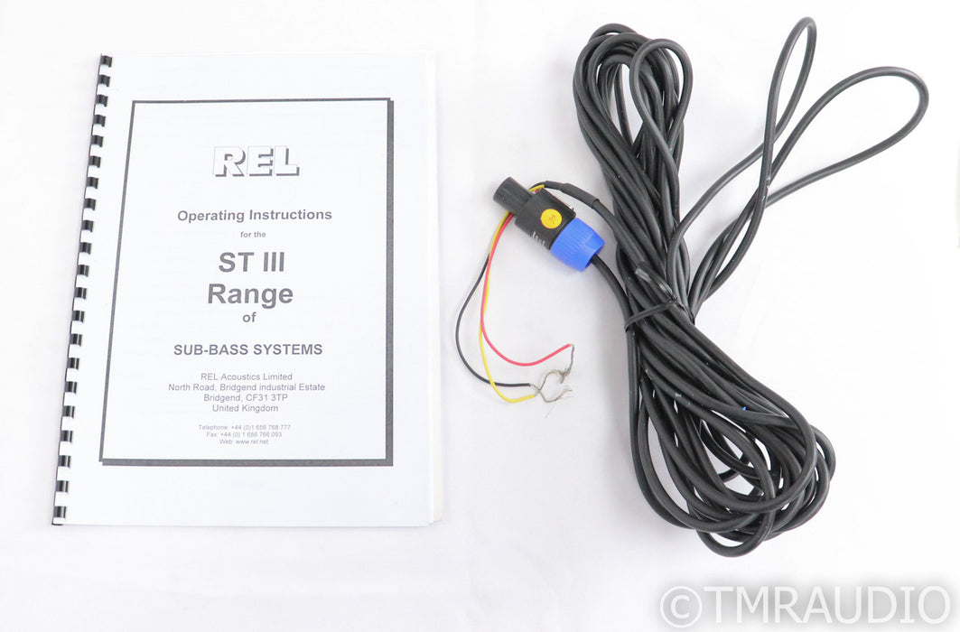 REL Storm III 10" Powered Subwoofer; ST III