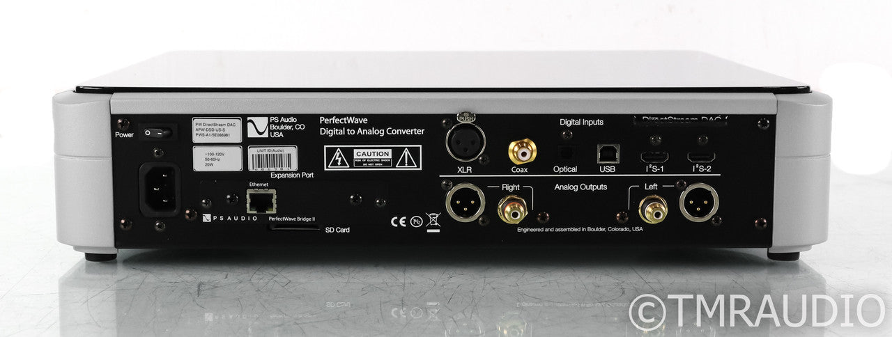 PS Audio PerfectWave DirectStream DAC; D/A Converter; DSD; Remote