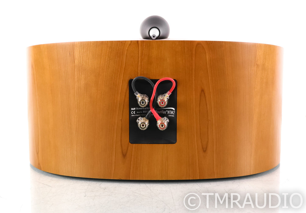 B&W Nautilus HTM2 Center Channel Speaker; Cherry