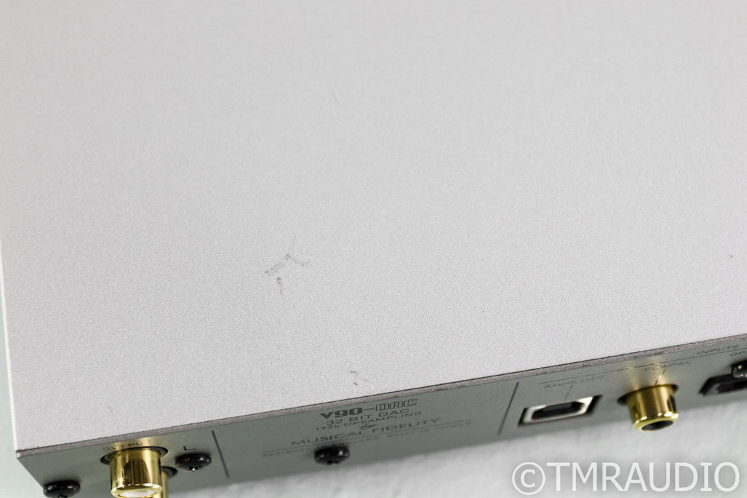 Musical Fidelity V90-DAC; D/A Converter; Silver; V-90