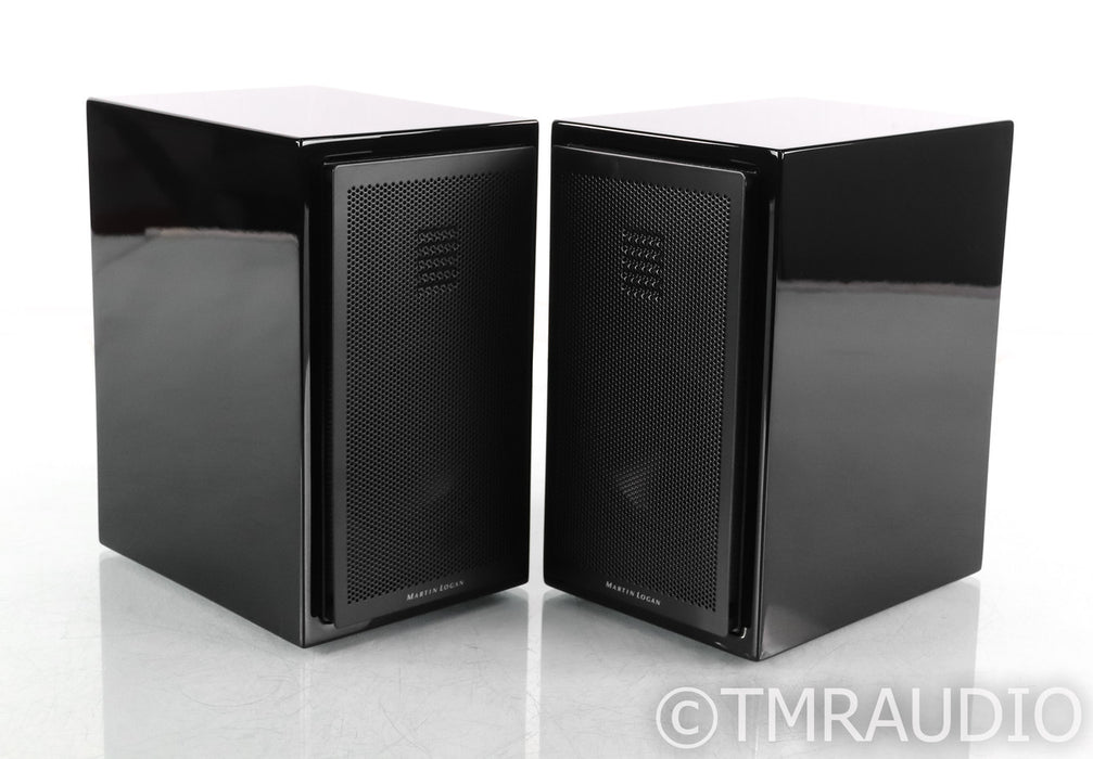 Martin Logan LX16 Bookshelf Speakers; LX-16; Gloss Black Pair