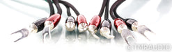 AudioQuest CV-4 Speaker Cables; 8ft Pair; 72v DBS