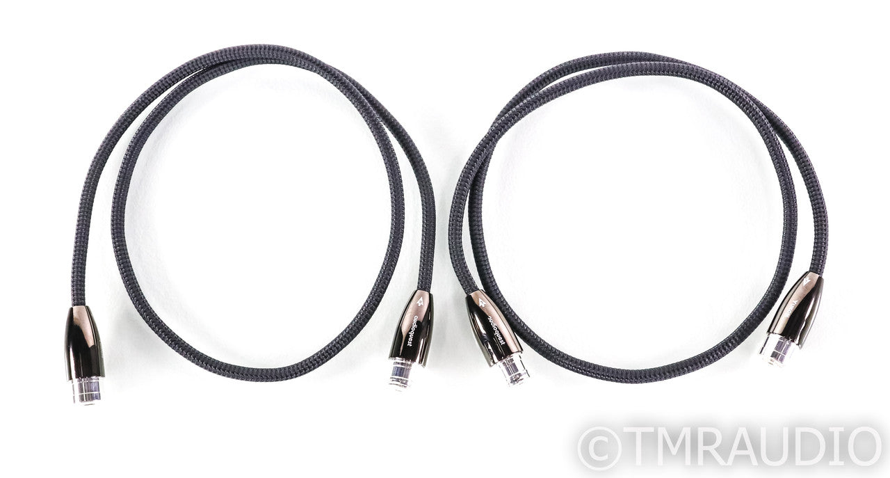 AudioQuest Yukon XLR Cables; 1m Pair Balanced Interconnects (Open Box)