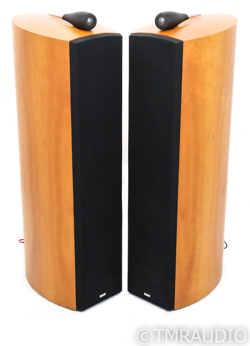 B&W Nautilus 803 Floorstanding Speakers; Cherry Pair