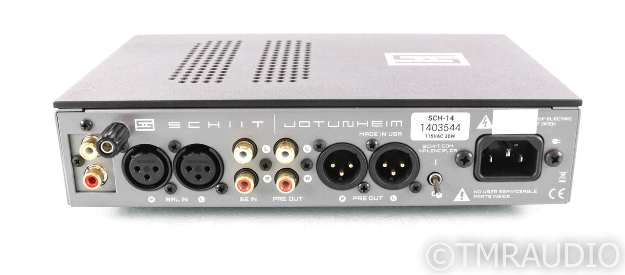 Schiit Jotunheim 1 Headphone Amplifier; MM Phono; Black