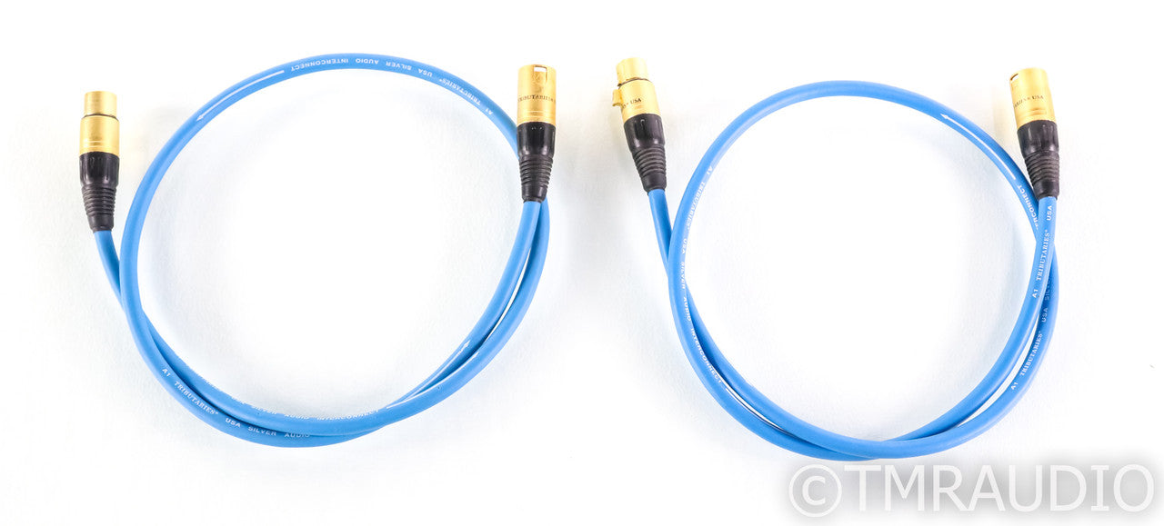 Tributaries A1 XLR Cables; 1m Pair Balanced Interconnects