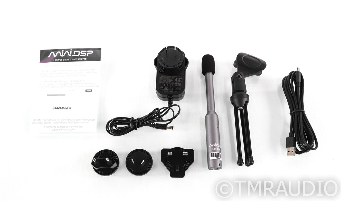 miniDSP DDRC-24 Digital Signal Processor; UMIK-1 USB Microphone; Mini DSP