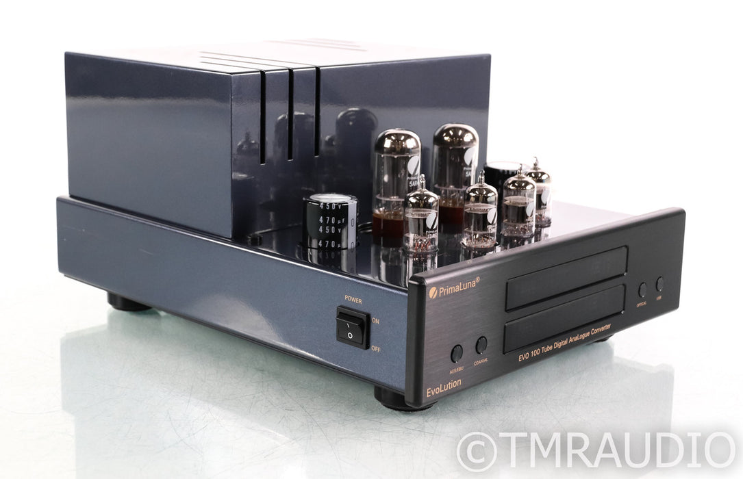 PrimaLuna EVO 100 Tube DAC; D/A Converter; Remote; Black