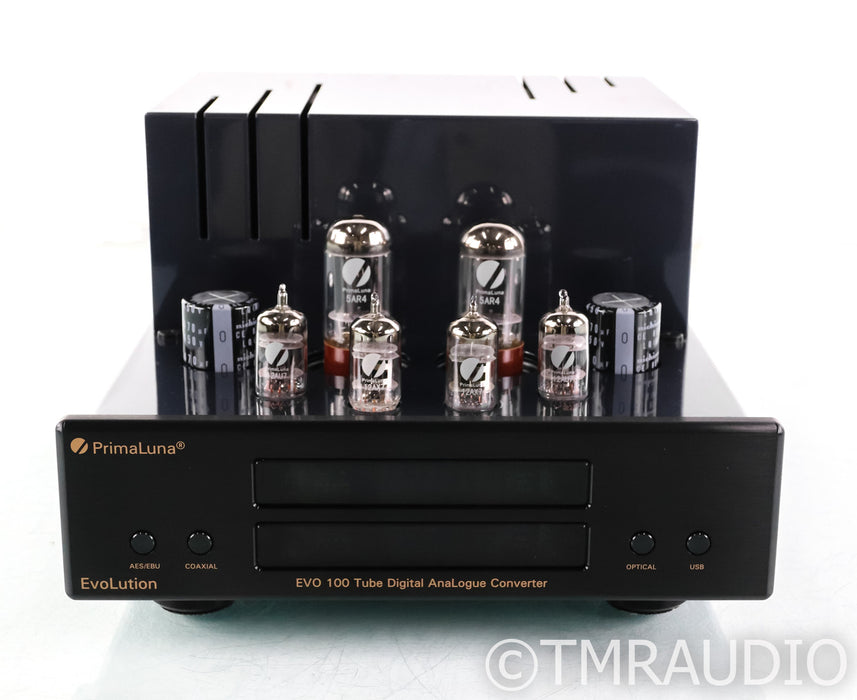 PrimaLuna EVO 100 Tube DAC; D/A Converter; Remote; Black