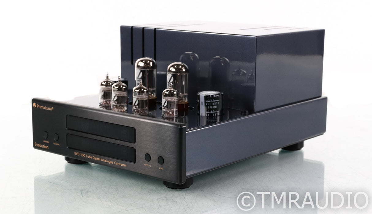 PrimaLuna EVO 100 Tube DAC; D/A Converter; Remote; Black