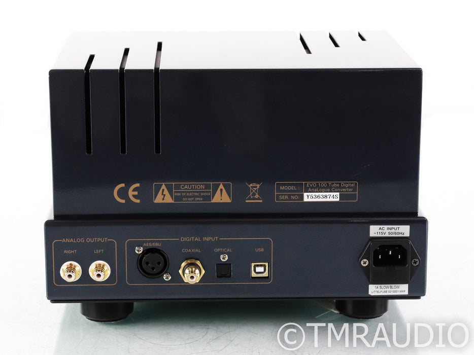 PrimaLuna EVO 100 Tube DAC; D/A Converter; Remote; Black
