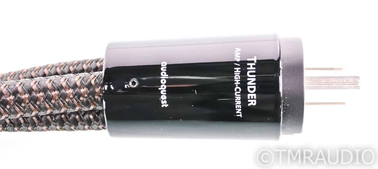 AudioQuest Thunder High Current Power Cable; 1m AC Cable; 72v DBS (Open Box)