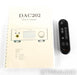 Weiss DAC202 FireWire DAC; DAC-202; D/A Converter; Remote