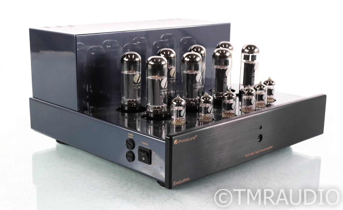 PrimaLuna Evo 400 Stereo Tube Power Amplifier; Remote