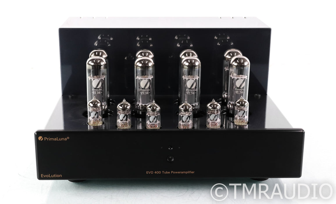 PrimaLuna Evo 400 Stereo Tube Power Amplifier; Remote
