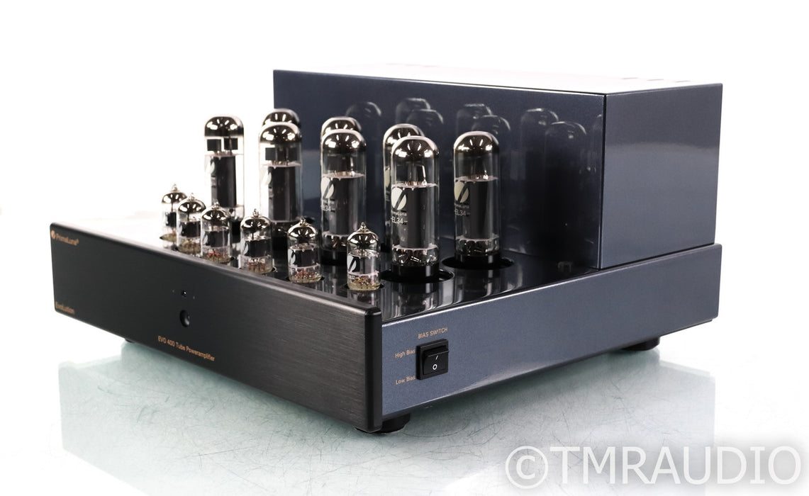 PrimaLuna Evo 400 Stereo Tube Power Amplifier; Remote