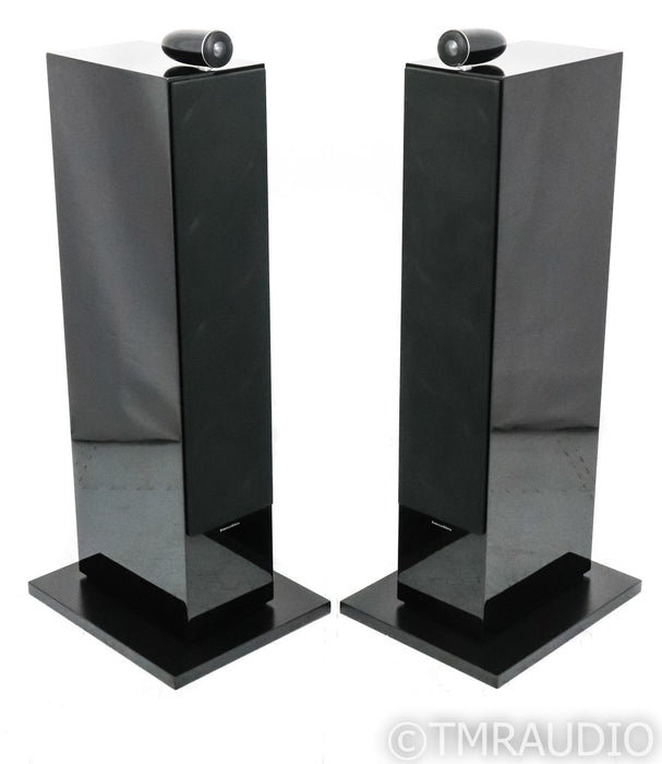 B&W CM 10 Floorstanding Speakers; CM10; Gloss Black Pair