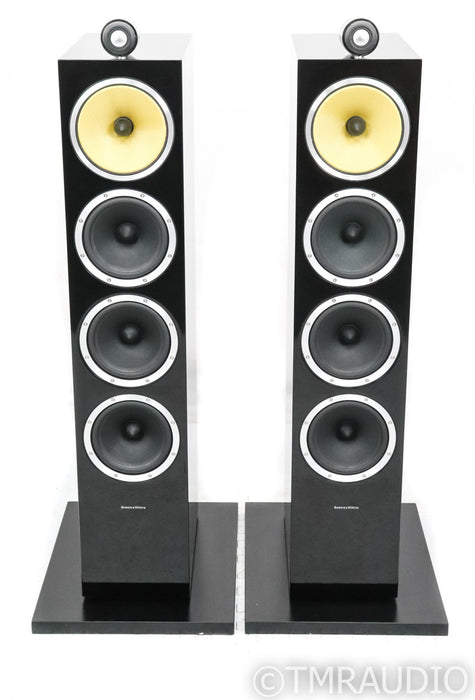 B&W CM 10 Floorstanding Speakers; CM10; Gloss Black Pair