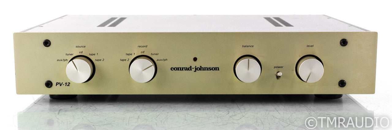 Conrad Johnson PV-12 Stereo Tube Preamplifier; PV12