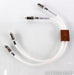 Homegrown Audio Silver Lace RCA Cables; 0.5m Pair Interconnects