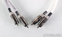 Homegrown Audio Silver Lace RCA Cables; 0.5m Pair Interconnects