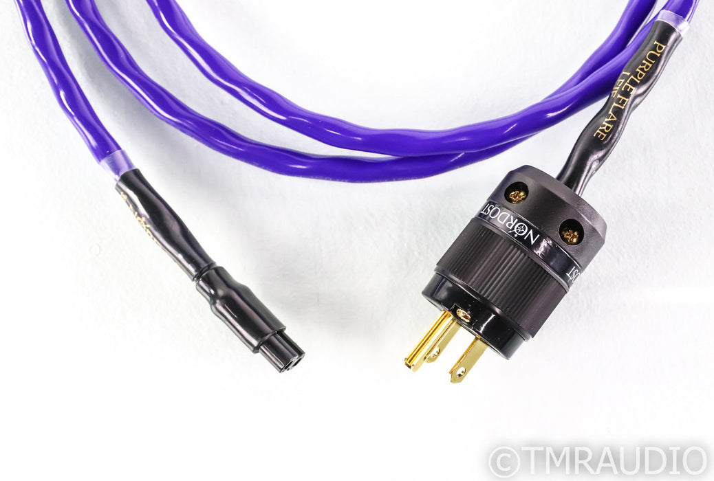 Nordost Purple Flare Power Cable; 2m AC Cord; C7