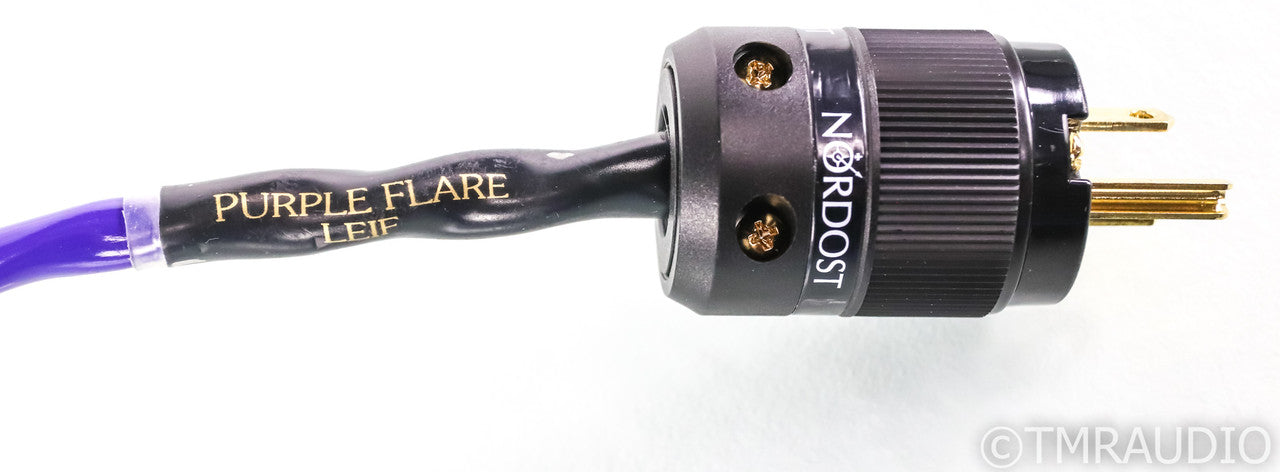 Nordost Purple Flare Power Cable; 2m AC Cord; C7