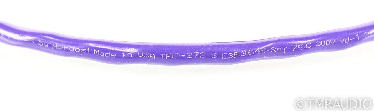 Nordost Purple Flare Power Cable; 2m AC Cord; C7
