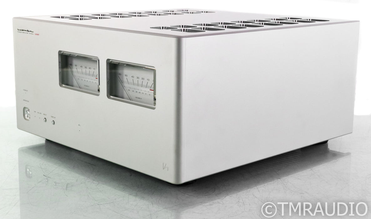 Luxman M900u Stereo Power Amplifier; M-900 Ultimate; Silver