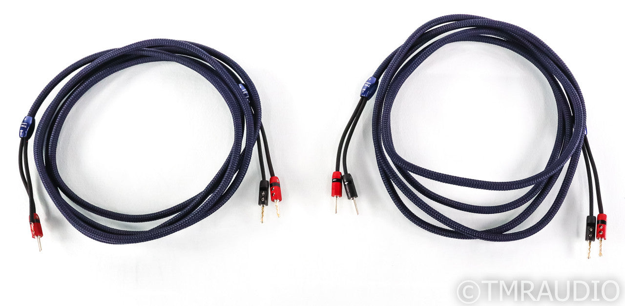 AudioQuest Type 4 Speaker Cables; 12ft Pair