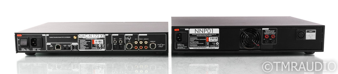 Naim NAC-N 172 XS Stereo Preamplifier / Streamer / DAC; NNP01 Amplifier Combo