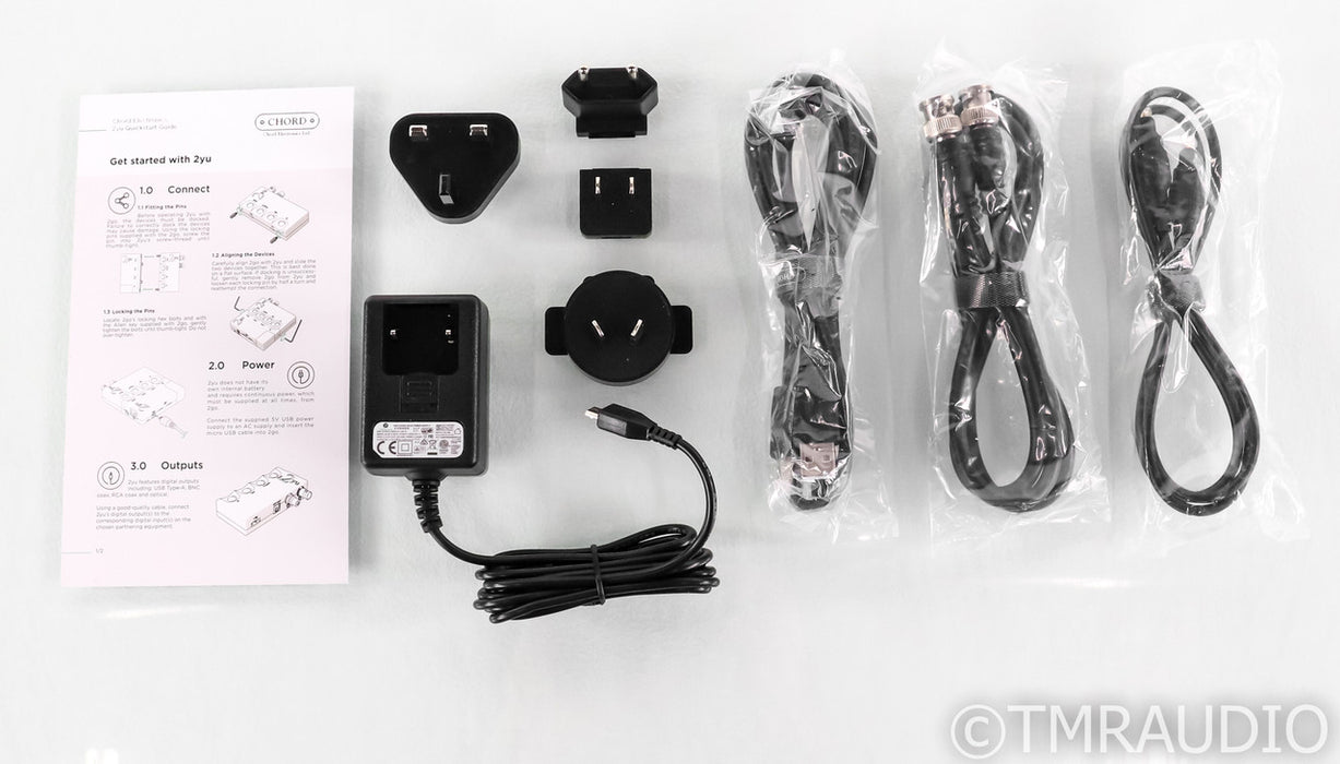 Chord Electronics 2Yu Digital Output Interface; Black (Open Box)