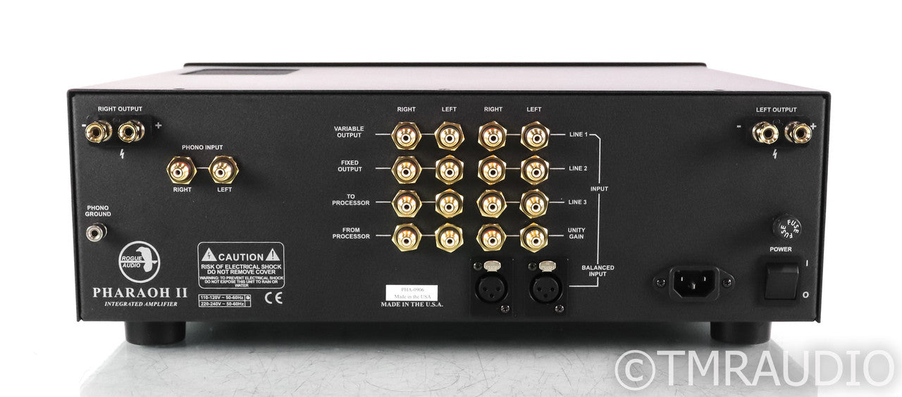 Rogue Audio Pharaoh II Stereo Tube Hybrid Integrated Amplifier; Very Low Hours (SOLD)
