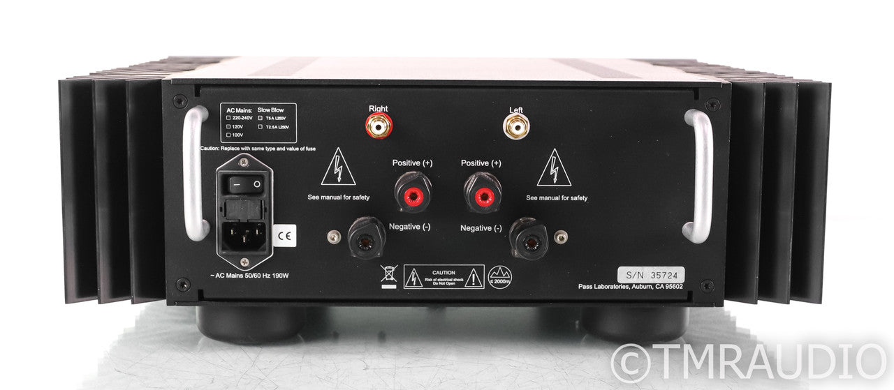 Pass Labs XA25 Stereo Power Amplifier; XA-25; Silver