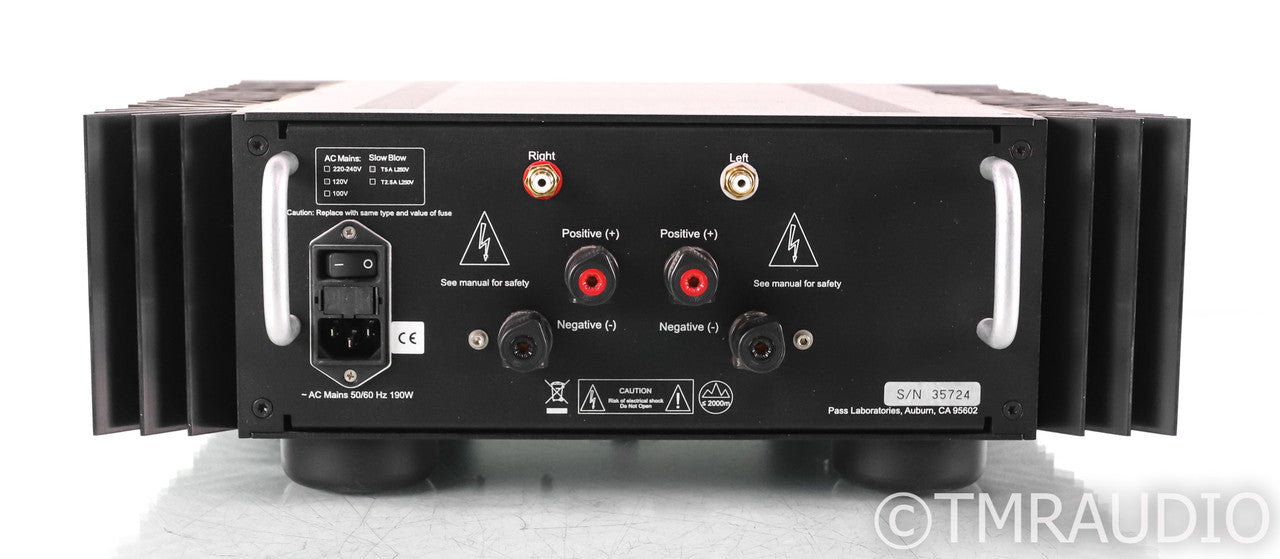 Pass Labs XA25 Stereo Power Amplifier; XA-25; Silver