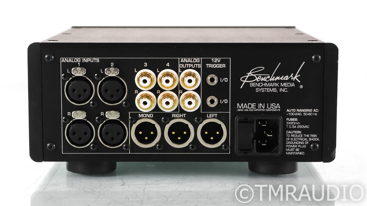Benchmark HPA4 Headphone Amplifier / Preamplifier; Black;
