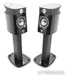 Focal Sopra No. 1 Bookshelf Speakers; Black Laquer Pair w/ Stands