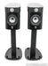 Focal Sopra No. 1 Bookshelf Speakers; Black Laquer Pair w/ Stands