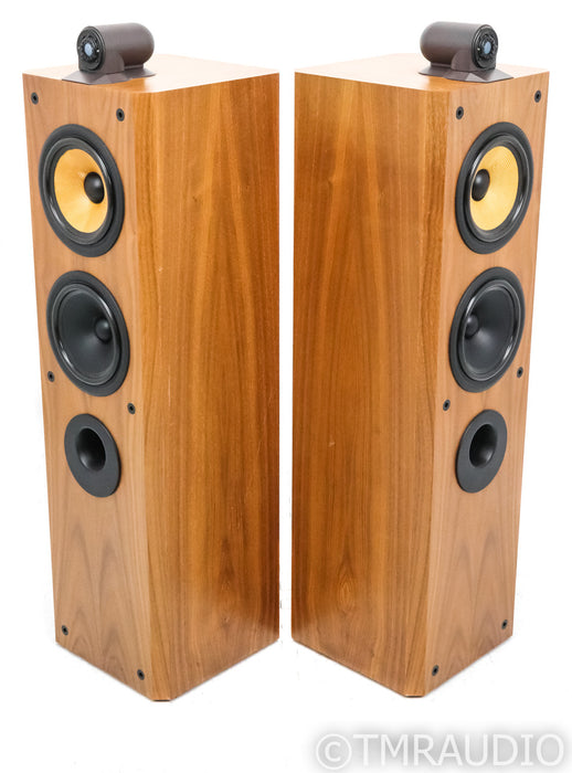 B&W Matrix 804 Floorstanding Speakers; Walnut Pair