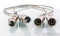 Cabledyne Vanguard Silver XLR Cables; 1m Pair Balanced Interconnects