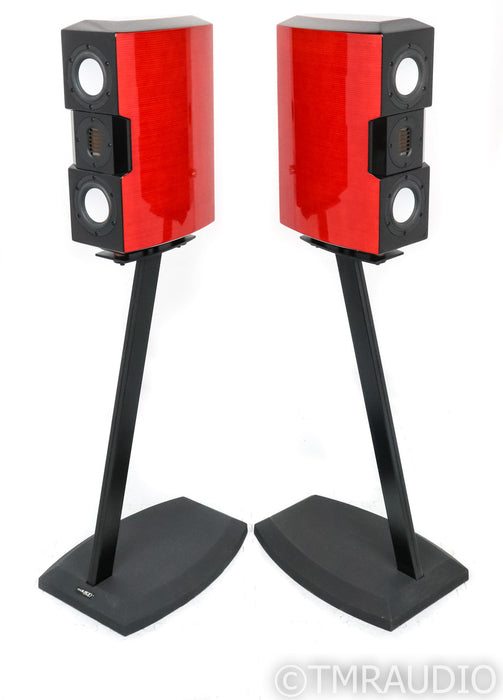 Evolution Acoustics Micro One Bookshelf Speakers; Pair w/ Stands; MMMicroOne