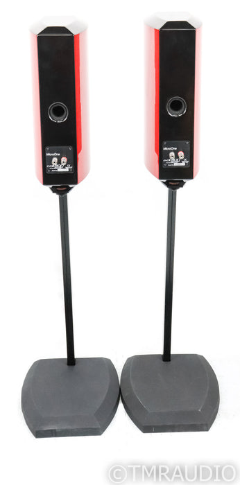 Evolution Acoustics Micro One Bookshelf Speakers; Pair w/ Stands; MMMicroOne