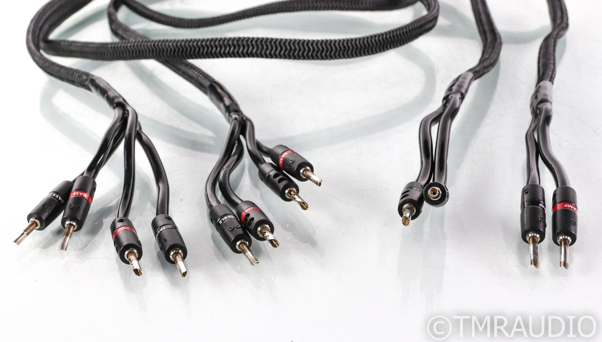 AudioQuest Rocket 44 Bi-Wire Speaker Cables; 2.5m Pair